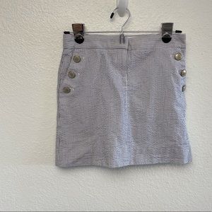 J. Crew Striped Skirt Size 00